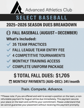 Fall 2025 Baseball Program Commitment